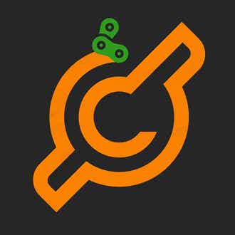 Orange Cycle Crank
